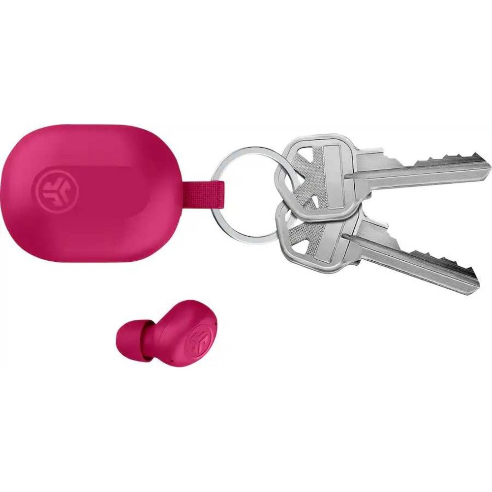 JLab JBuds Mini True Wireless Earbuds Dark Pink Smallest Fit Ever NEW IN BOX - Picture 8 of 9